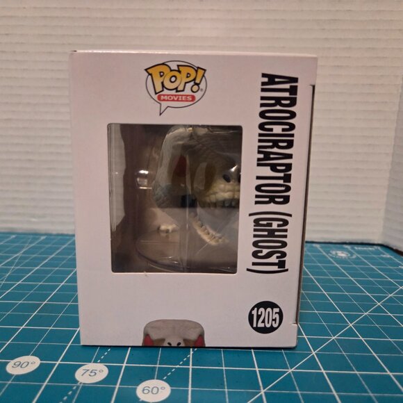 Funko POP Movies Jurassic Park Dominion Atrociraptor Ghost 1205 Vinyl Figure - Picture 2 of 6